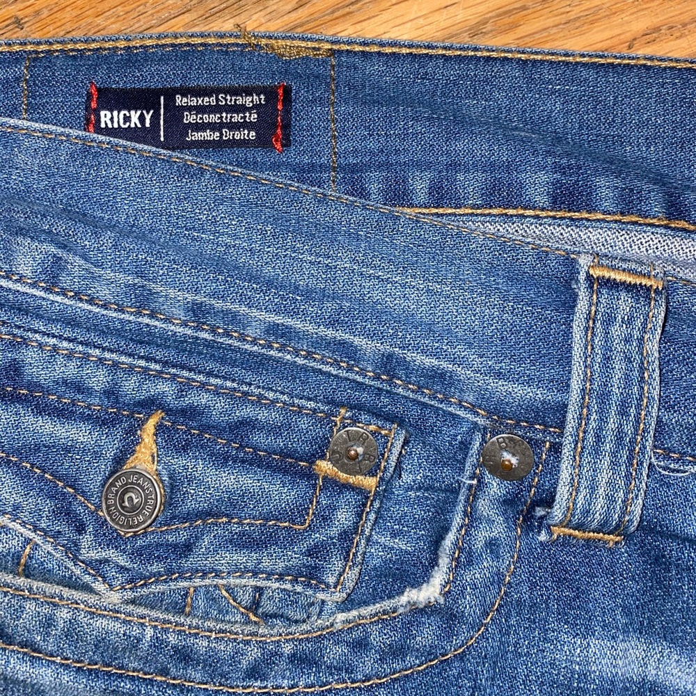 True Religion Ricky Straight Jeans - Picture 4 of 5